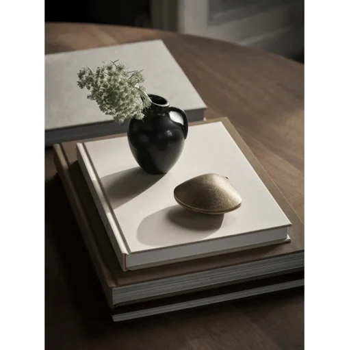 Ferm Living Clam Lysestage Messing