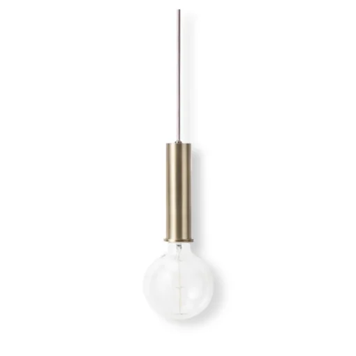 Ferm Living Collect Høj Fatning Messing