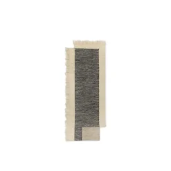 Ferm Living Counter Gulvløber 80x200 cm Charcoal/Off White