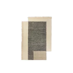 Ferm Living Counter Gulvtáppe 200x300 cm Charcoal/Off White