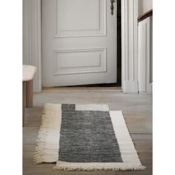 Ferm Living Counter Gulvtáppe 200x300 cm Charcoal/Off White