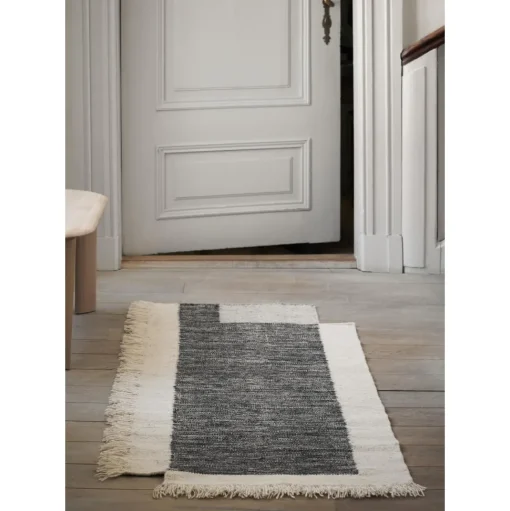 Ferm Living Counter Gulvtáppe 200x300 cm Charcoal/Off White