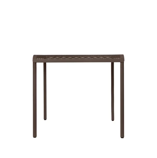Ferm Living Dapple Udendørsbord 80x80 Dark Chocolate