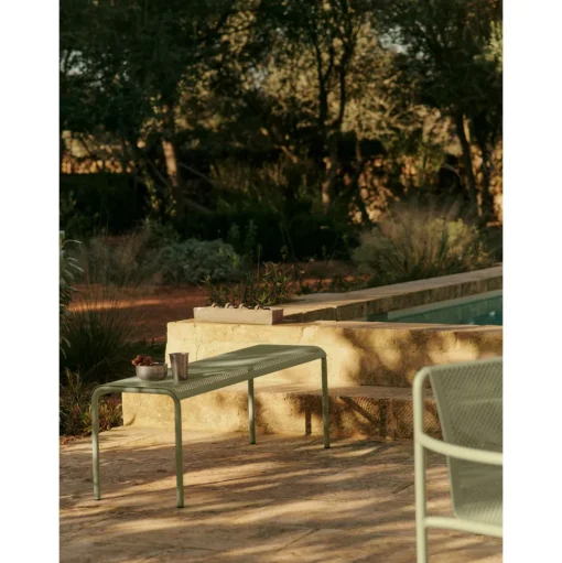 Ferm Living Dapple Udendørs Bánk Tea Green
