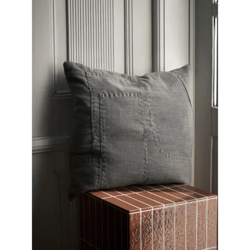 Ferm Living Darn Pude 50x50 cm Blue Grey