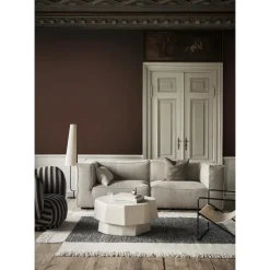 Ferm Living Darn Pude 50x50 cm Mørk/Taupe