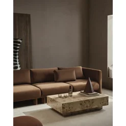 Ferm Living Dase Modul Sofa Venstre Soft Bouclé/Natural