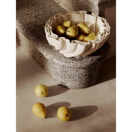 Ferm Living Dedali Skål Off White