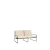 Ferm Living Desert 2-Seater Sofa Bouclé/Sort/Off White