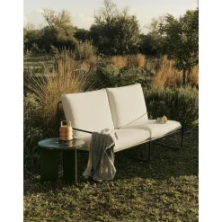 Ferm Living Desert 2-Seater Sofa Bouclé/Sort/Off White