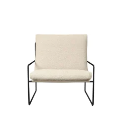 Ferm Living Desert 1-Seater Sofa Bouclé/Sort/Off White