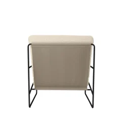 Ferm Living Desert 1-Seater Sofa Bouclé/Sort/Off White