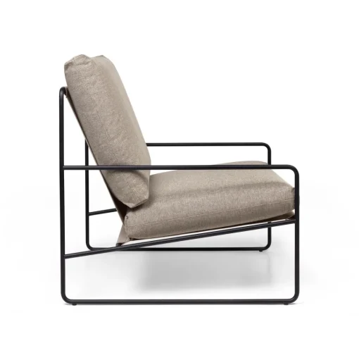 Ferm Living Desert 1-Seater Sofa Dark Sand/Sort