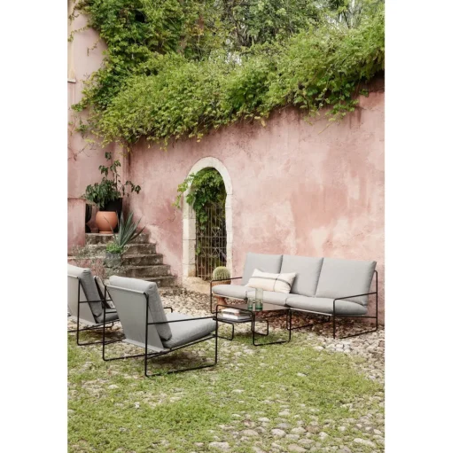 Ferm Living Desert 1-Seater Sofa Dark Sand/Sort