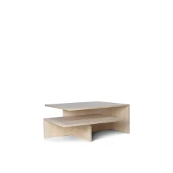 Ferm Living Distinct Grande Duo Sofabord Travertine