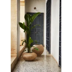 Ferm Living Dodu Krukke Lav Brun