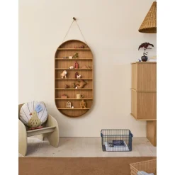Ferm Living Dorm Oval Hylde Oileret Eg