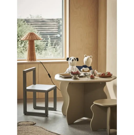 Ferm Living Dou Bordlampe Naturlig