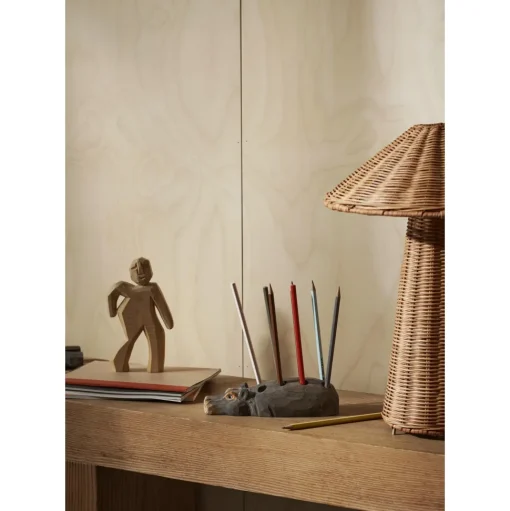 Ferm Living Dou Bordlampe Naturlig