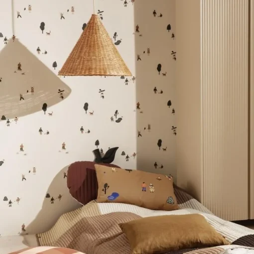 Ferm Living DouØ45 Pendel Natural med Ledning 2m