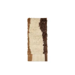 Ferm Living Edge Vágtáppe Off White/Coffee