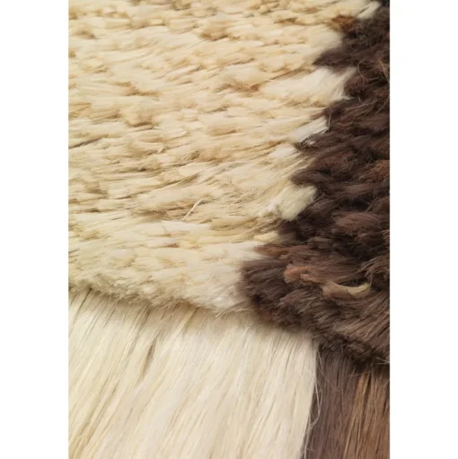 Ferm Living Edge Vágtáppe Off White/Coffee