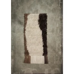 Ferm Living Edge Vágtáppe Off White/Coffee