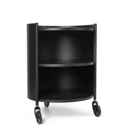 Ferm Living Eve Storage Rullebord Sort