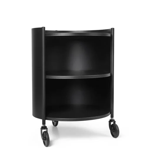 Ferm Living Eve Storage Rullebord Sort