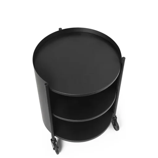 Ferm Living Eve Storage Rullebord Sort