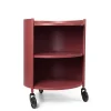 Ferm Living Eve Storage Rullebord Mahogany Red
