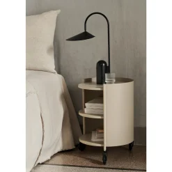 Ferm Living Eve Storage Rullebord Mahogany Red