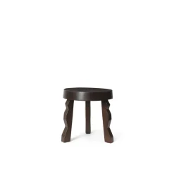 Ferm Living Faye Skammel Mørk/Mangotrá