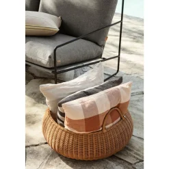 Ferm Living Flettet Kurv Lav Rattan