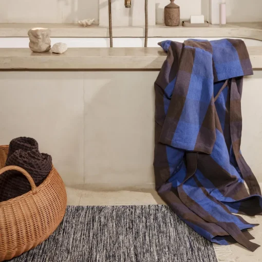 Ferm Living Flettet Kurv Lav Rattan