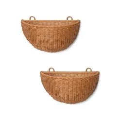 Ferm Living Flettet Vágkurv Rattan 2 Stk.