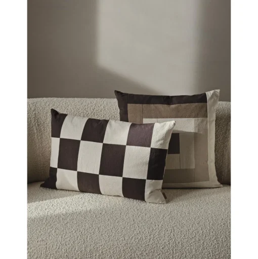 Ferm Living Fold Patchwork Pude Coffee