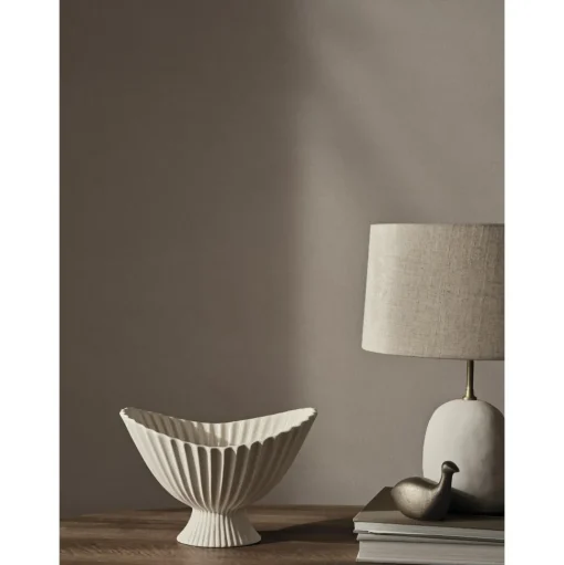 Ferm Living Fountain Skål 28 Off-White