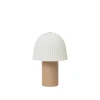 Ferm Living Frill Transportabel Lampe Rose/Hvid