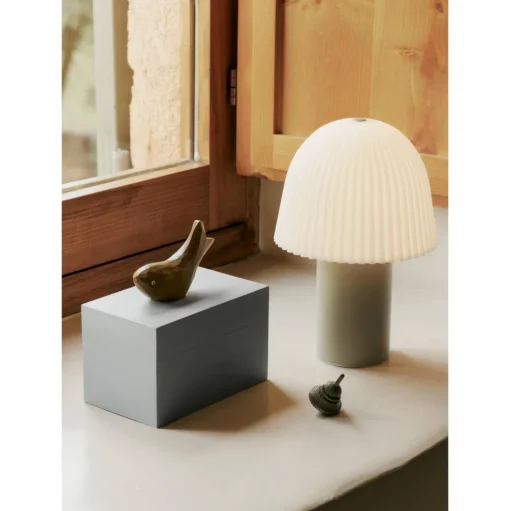 Ferm Living Frill Transportabel Lampe Rose/Hvid