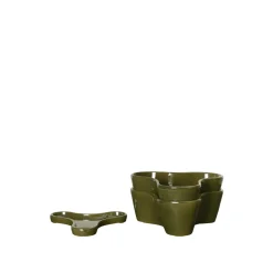 Ferm Living Gemi Plantekasse Sát af 2 Moss Green