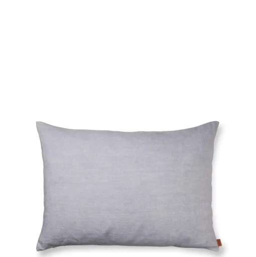 Ferm Living Heavy Linen Pude Stor Lilac