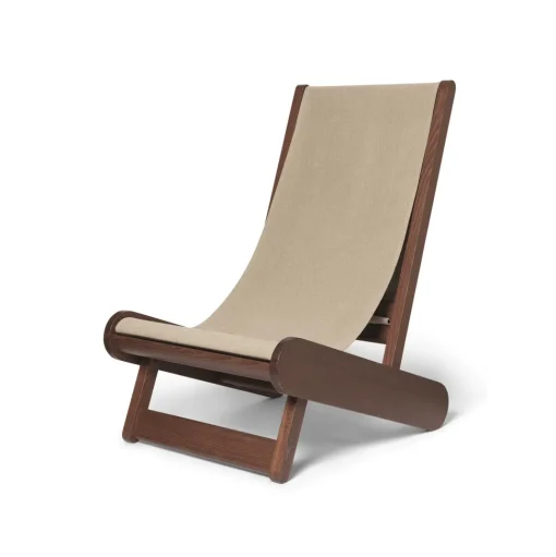 Ferm Living Hemi Lánestol Mørk/Natural