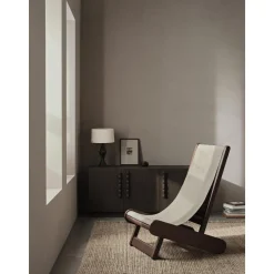 Ferm Living Hemi Lánestol Mørk/Natural