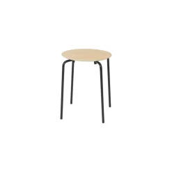 Ferm Living Herman Skammel Hvid Olieret Eg