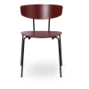 Ferm Living Herman Spisebordsstol Sort/Rød Brun