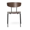 Ferm Living Herman Spisebordsstol Sort/Mørkbejdset Eg