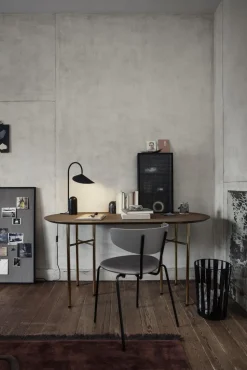 Ferm Living Herman Spisebordsstol Sort/Mørkbejdset Eg