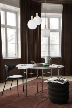 Ferm Living Herman Spisebordsstol Sort/Mørkbejdset Eg