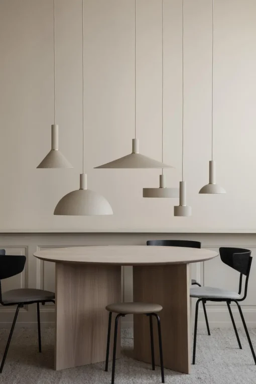Ferm Living Herman Spisebordsstol Sort/Mørkbejdset Eg